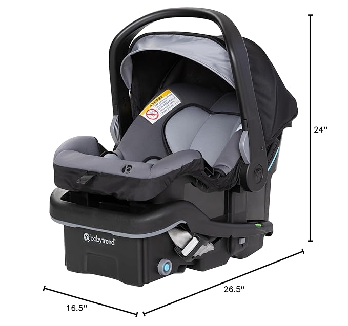 Baby Trend EZ-Lift PRO Infant Car Seat, Dash Black