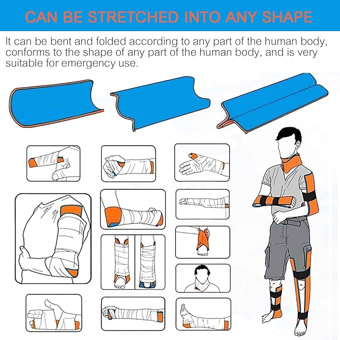 Ifak Trauma Kit, 74 Piece Upgrade Tactical First Aid Supplies, Molle Ifak Pouch Rip Away Refill Supplies for Survival Camping Hiking Travel