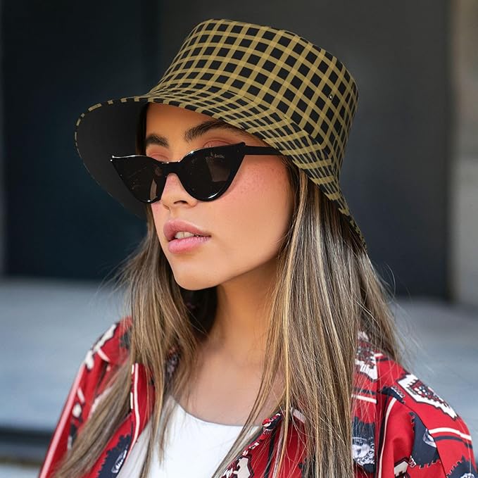 Yummy Hamburger Fisherman Hat Summer Foldable UV Protection Sun Hat