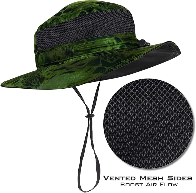 KastKing Sol Armis UPF 50 Boonie Hat - Sun Protection Hat, Fishing Hat, Beach & Hiking Hat, Paddling