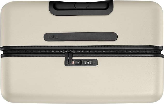 Away Large Checked Luggage, 29 Inch Hardside Suitcase with Spinner Wheels, Lightweight & Durable, TSA Lock, Salt White Matte