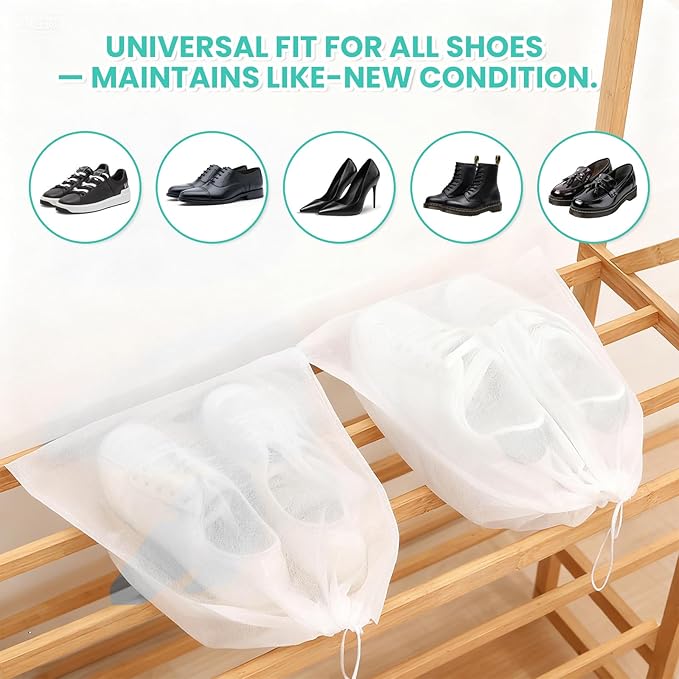 Shoe Washing Machine Bag, 2-Pack Reusable Shoe Bag for Washing Machine, 360° Deep Clean for Sneaker, Running Shoes,Bras, Delicates and Toys, Includes 2 Shoe Storage Dust Bags(Grey)