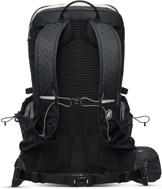 Mammut Ducan 22 – Unisex Outdoor Backpack for Hiking, Running, and Everyday Adventures, Silver Sage-Black, 22L