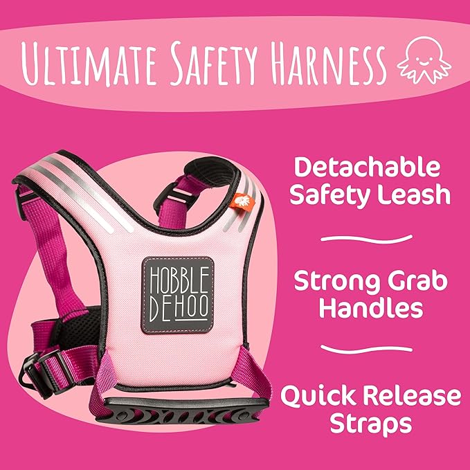 Hobble De Hoo Child Safety Harness | Premium Adjustable Toddler & Kids Harness Ages 2–7 | Autism Support