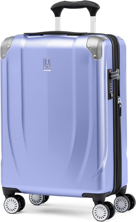 Travelpro Pathways 3 Hardside Expandable Luggage, 8 Spinner Wheels, Lightweight Hard Shell Suitcase, Carry On 21 Inch, Persian Violet