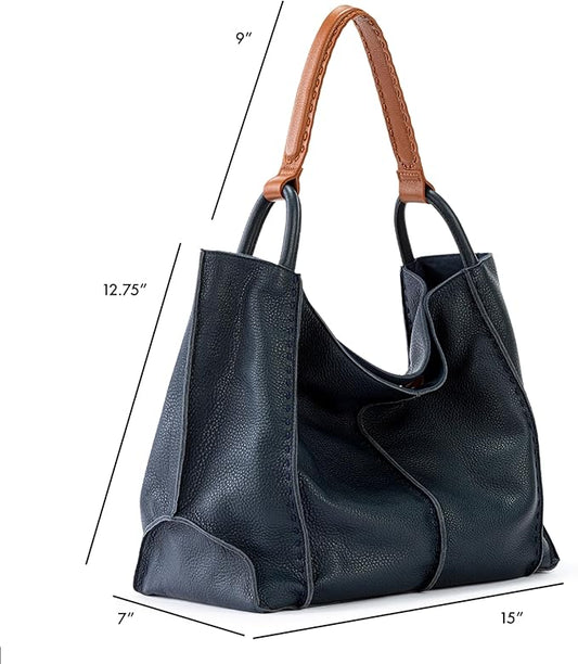 The Sak Los Feliz Large Tote Bag - Woman's Purse For Everyday, Travel, Beach Bag - Roomy Handbag With Shoulder Bag Strap