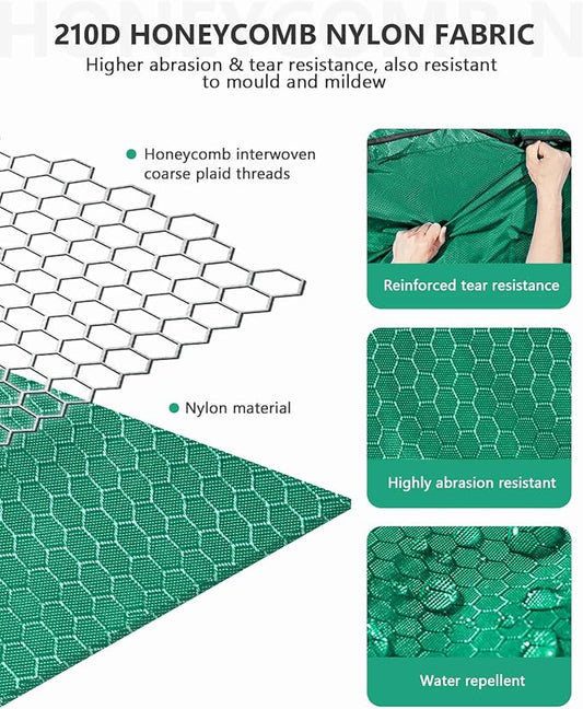 Gonex 40L 60L 80L 100L 150L Large Foldable Travel Duffle Bag with Shoes Compartment, Packable Lightweight Water Repellent Duffel Bag for Camping Gym Weekender Bag