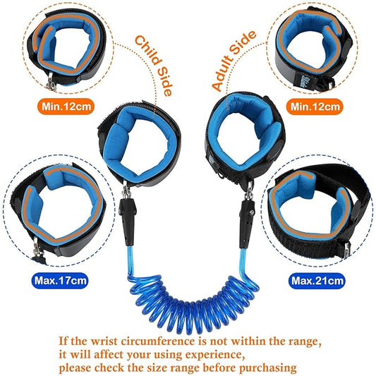 Blisstime Anti Lost Wrist Link Safety Wrist Link for Toddlers, Babies & Kids