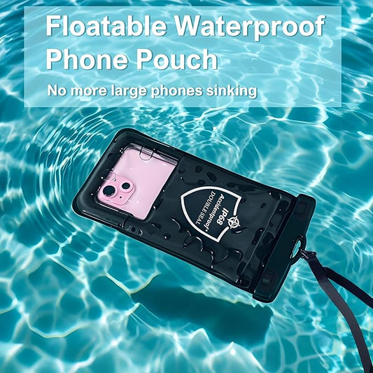 AiRunTech Large Waterproof Phone Pouch, River Lake Essential Accessories Protector iPhone Passport Money,Kayaking Boating Canoe Paddle Board Must Haves