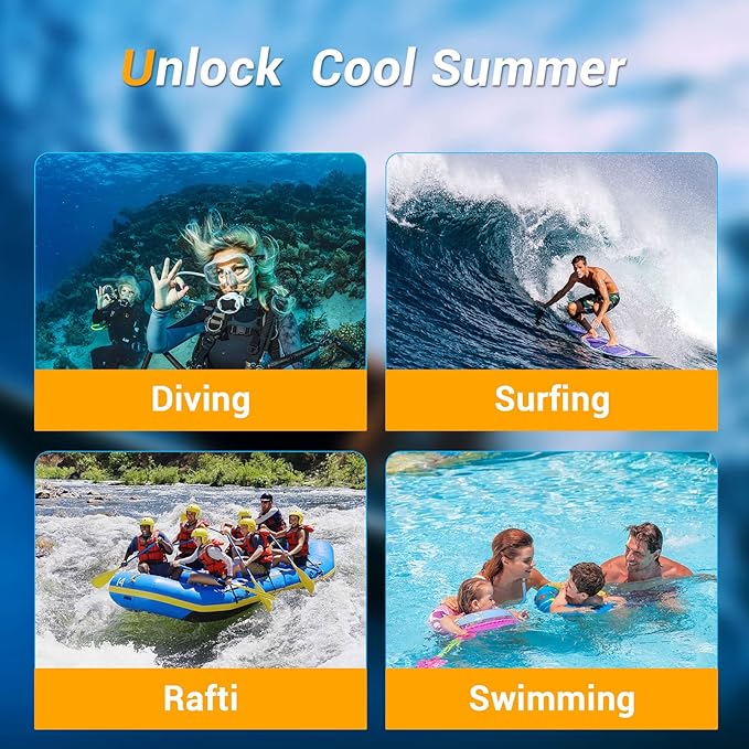 Floating Waterproof Phone Pouch, Large Waterproof Cell Phone Case, IPX8 Phone Dry Bag for iPhone 16/15/14/13/12/11/SE Series, Galaxy S25 Ultra/S24/S23 Up to 9’’ Black