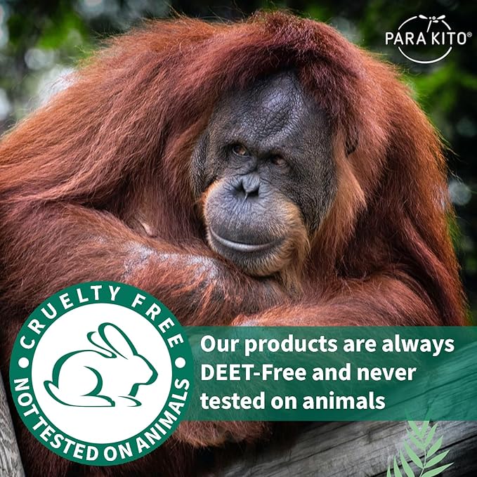 PARA'KITO Mosquito Insect & Bug Repellent Wristband - Waterproof, Outdoor Pest Repeller Bracelet w/Natural Essential Oils - Sport Edition (Fuschia)