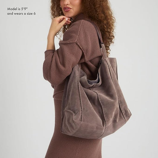 The Sak Los Feliz Large Tote Bag - Woman's Purse For Everyday, Travel, Beach Bag - Roomy Handbag With Shoulder Bag Strap