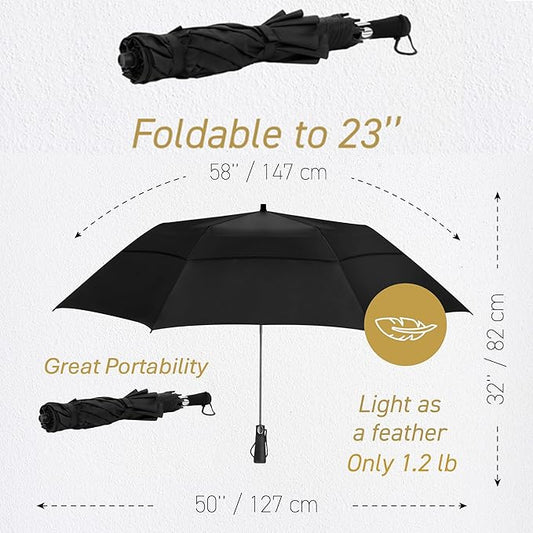 EEZ-Y Folding Golf Umbrella