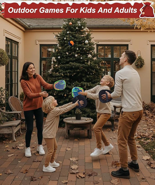 Toss and Catch Ball Game Kids Toys for 3 4 5 6 7 8 Year Old Boys Girls Birthda Gift, Valentines Day Gifts Outdoor Games Yard Play Beach Pool Toys for Kids Ages 4-8 8-12 Toddler Baseball Glove