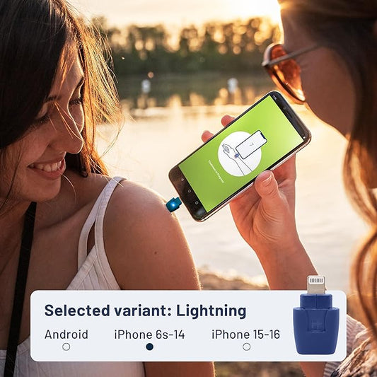 heat it - Smartphone-Powered Insect Bite Healer - Chemical-Free Relief from Itching & Pain just with Concentrated Heat - for iPhone 6s to 14 (Lightning)