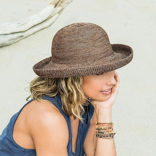 Wallaroo Women’s Victoria Sun Hat – Packable Design | Petite or Medium | Parties, Beach and Outdoor Events
