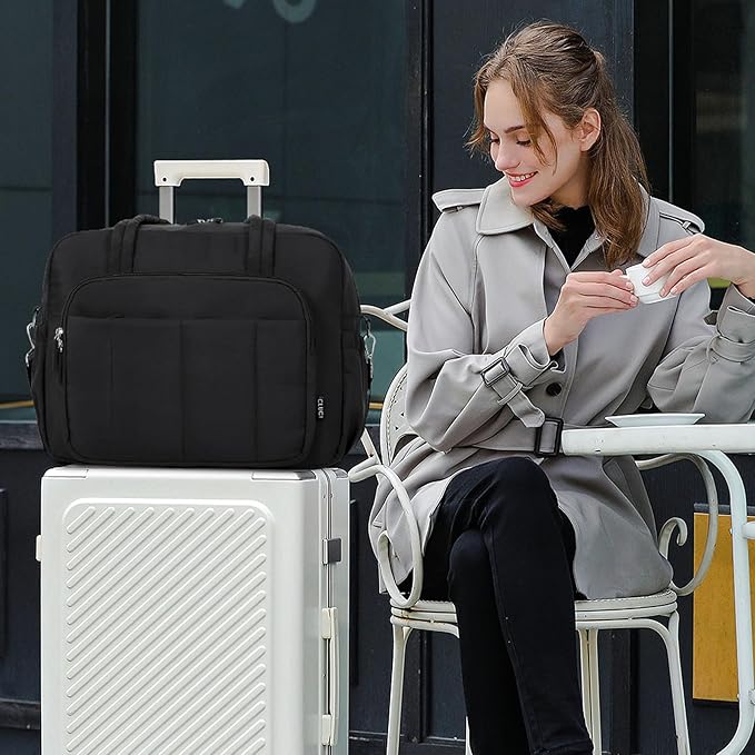 CLUCI Weekender Travel Bag for Women Puffer Tote Bag Carry On Duffle Overnight Bags with Shoe Compartment