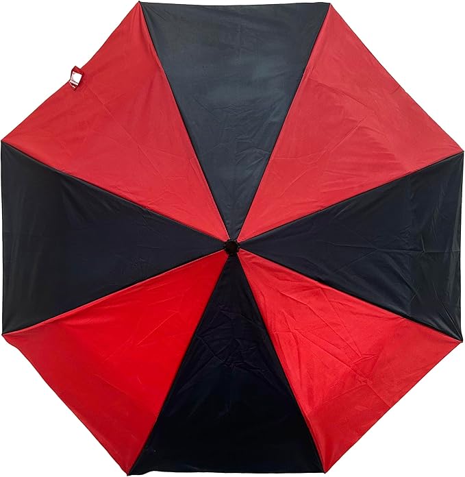 Topsy Turvy Compact Umbrella for Sports Games, Travel, Rain, UV Protection, & Everyday Use, Team Colors