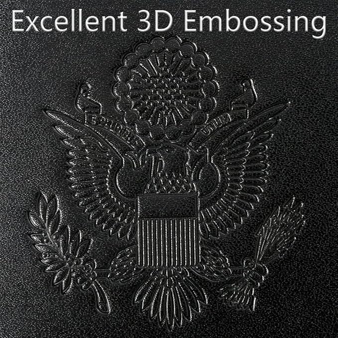 Passport Holder With Luggage Tag Cover Wallet RFID Blocking Leather Case Travel Essentials Accessories Travel Must Have(114#Black)