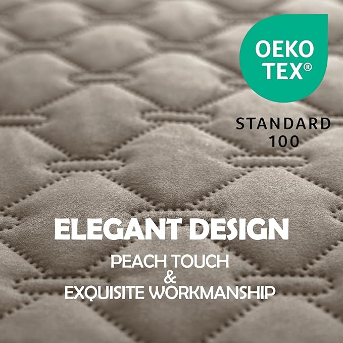 gogobunny 3X Stronger Waterproof Pet Blanket, Scratch Proof Furniture Protector for Dogs Cats, Reversible Cover 30x80 Inch, Dark Stone