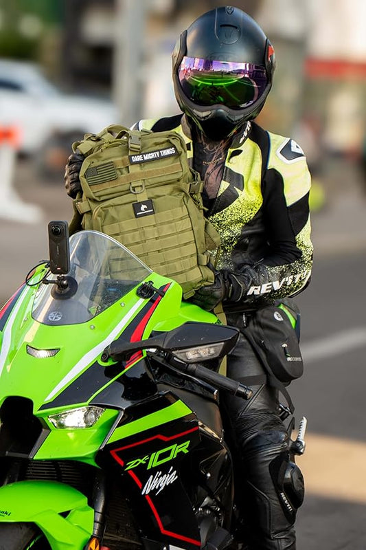 AMERICANPHOENIX 45L Elite Tactical Backpack | 3X Stronger Work & Military Backpack | Water Resistant and Heavy Duty | 3 Day MOLLE Bug Out Bag (Olive Green)