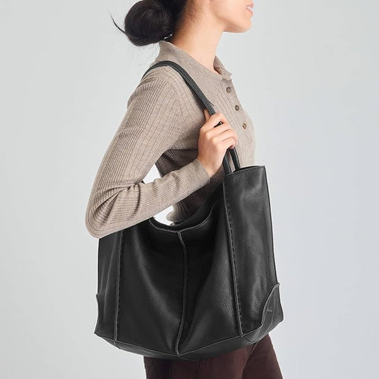 The Sak Los Feliz Large Tote Bag - Woman's Purse For Everyday, Travel, Beach Bag - Roomy Handbag With Shoulder Bag Strap