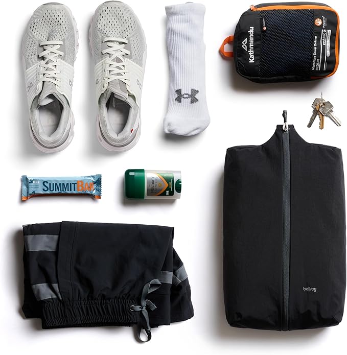 Bellroy Lite Packing Caddy 10L (Travel Organizer Packing Cube, Zip-up Storage Solution for Travel Near or far) - Black