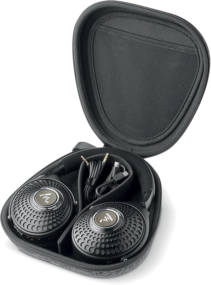 Focal BATHYS Over Ear HiFi Bluetooth Wireless Headphones with ANC (Black Stealth)
