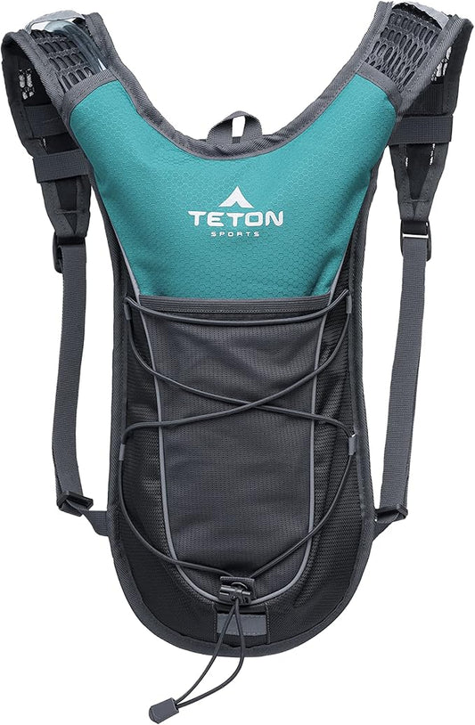 Teton Oasis/Trailrunner Hydration Backpack â Lightweight Water Pack with 2L/3L Bladder for Hiking, Running, Cycling, Biking â 2L/18L/22L Sizes â Sewn-in Rain Cover â Fits Men and Women