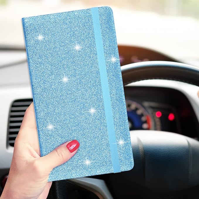 Wisdompro Car Document Holder Organiser, PU Leather Vehicle Insurance and Registration Holders Wallet Case for ID Card, Driving Licence, Key Contact Information Cards