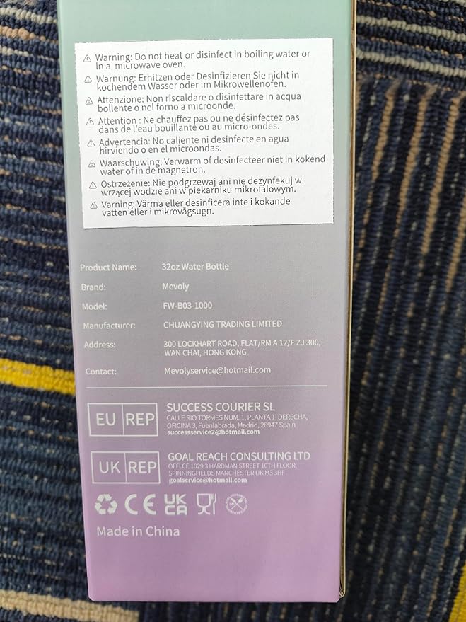 Water Bottle, 32 oz Motivational Water Bottles with Time Marker-Tritan & BPA Free, Sports Water Bottle with Time to Drink & Strap, Wide Mouth, Leakproof -Gift for Christmas Gym Fitness & Outdoor