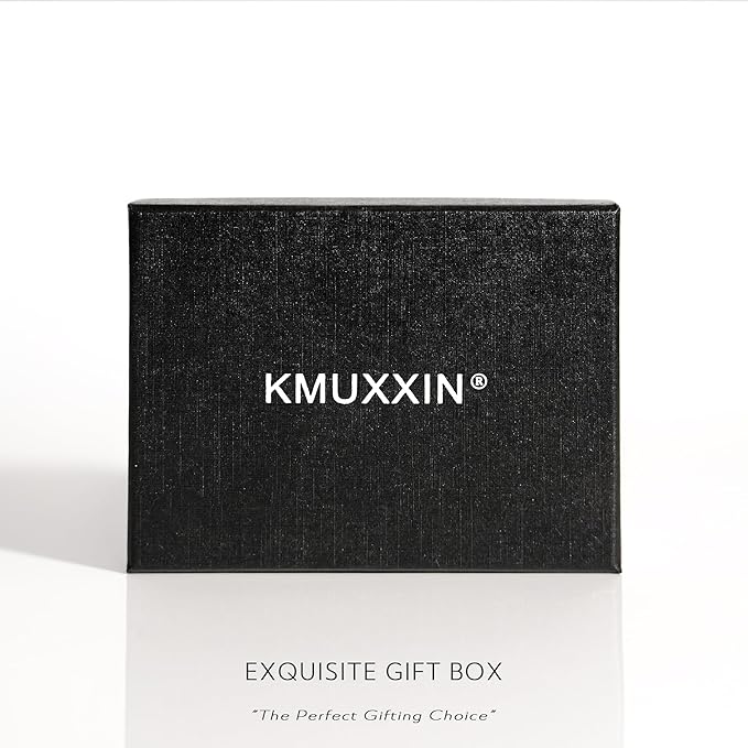 RFID Blocking Slim Wallet for Men w/Metal Pop Up Credit Card Holder & Money Clip, Minimalist Carbon Fiber Bifold Front Pocket Wallet