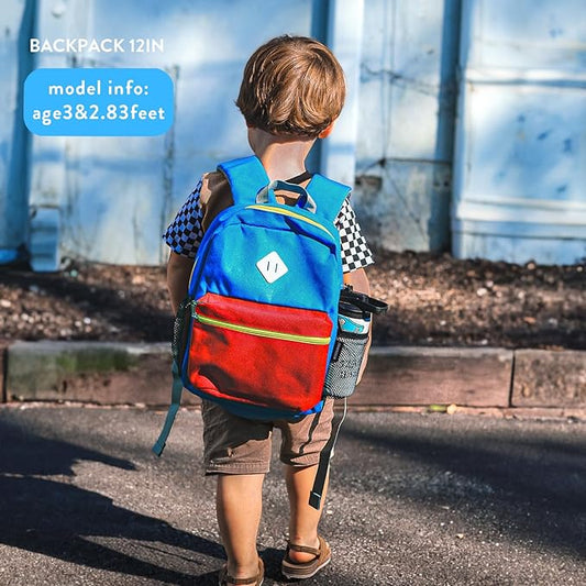 STEAMEDBUN Toddler Backpack for Boys 2-4,Kindergarten Backpack for Boys,Preschool Backpack,Mini