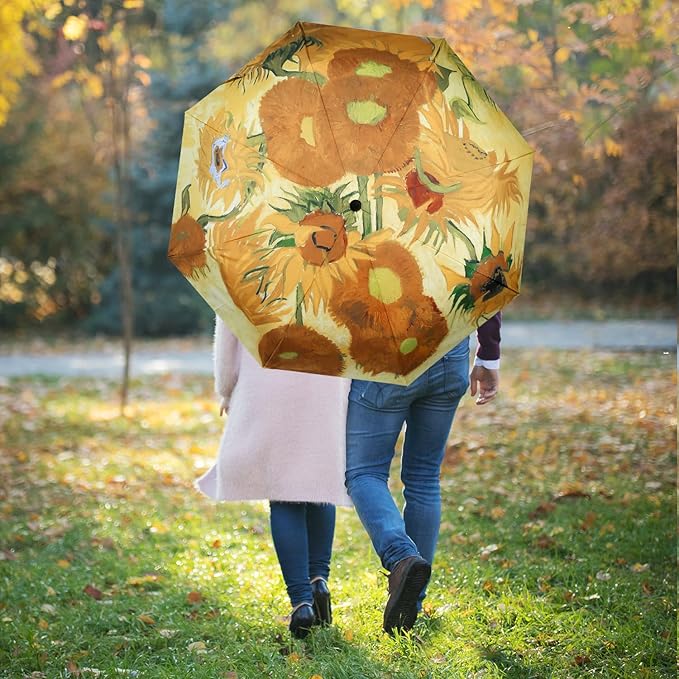 Umbrella, Pretty Umbrellas for Women and men, Ladies Umbrellas for Rain, Automatic Folding Umbrellas Open Close