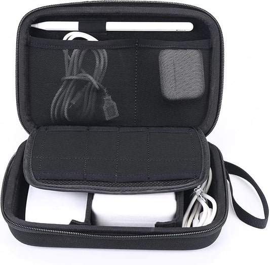 Smatree Hard Accessory Organizer Case Compatible for 14-16inch Apple Pencil,MAC Mini/Magic Trackpad/Magic Mouse/AirPods Pro3/MagSafe Charge/Magsafe Power Adapter,BeatsX,Monster Magnetic Charging Cable