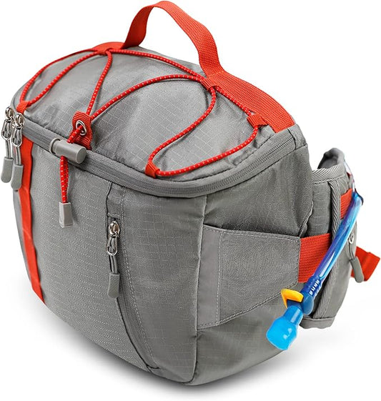 Reflective Hydration Backpack, Hydration Pack - Water Backpack with 2L Hydration Bladder, Essential for Festivals - Rave Hydration Pack for Hiking, Running, Cycling, and Festivals