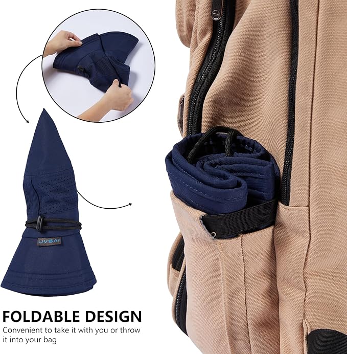 UPF 50+ Bucket Sun Hat with Laser Perforated Mesh Cooling Adjustable Breathable Lightweight for Outdoor Men Women