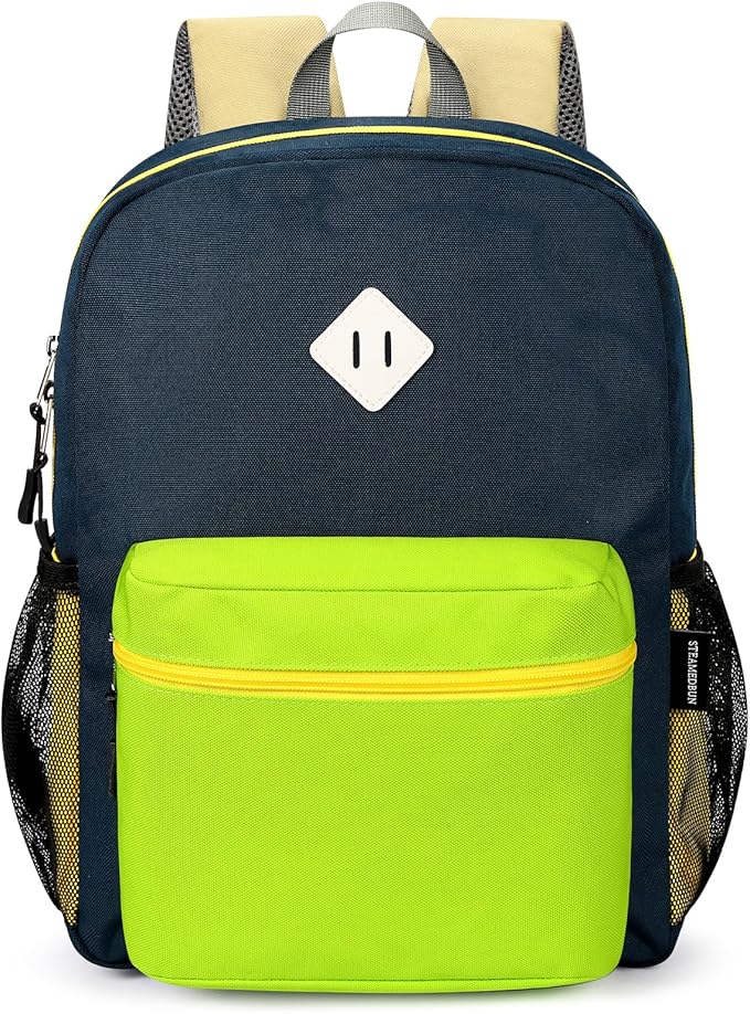 STEAMEDBUN Kids Backpack for Boys,Kindergarten Backpack for Toddler Boys Age 3-6