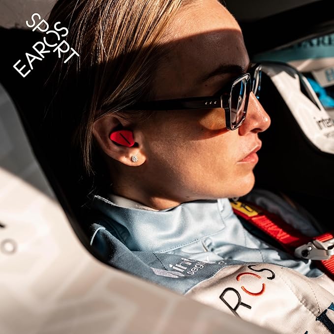 Motorcycle Ear Plugs – High-Fidelity Reusable Noise Reduction Earplugs for Riding – Comfortable Durable Hearing Protection for Bikers – Blocks Excessive Noise