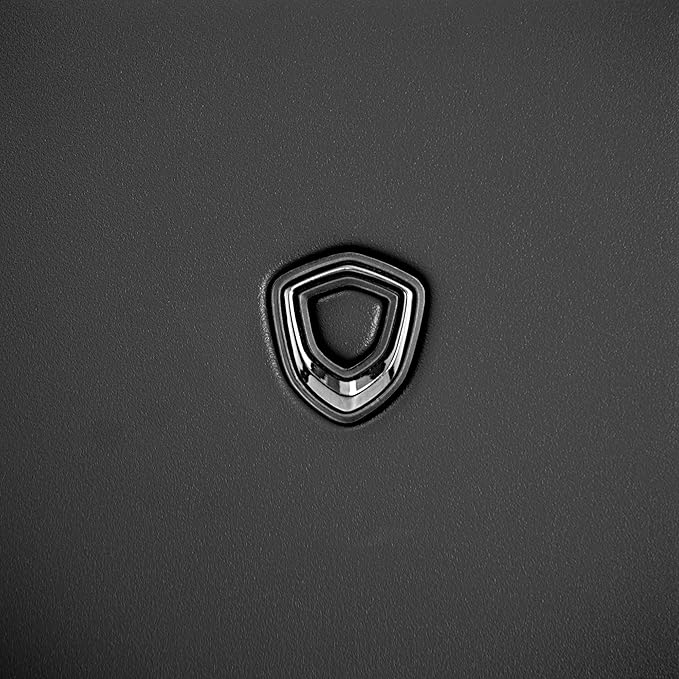 Traveler's Choice Markham Hardside Expandable Luggage with Double Spinner Wheels, Carry-On 21-Inch Suitcase, Black