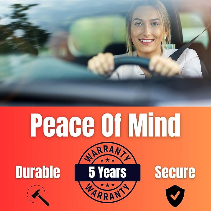 Premium Leather with Magnetic Shut Car Registration and Insurance Card Holder, Glove Box Organizer for License, Cards & Documents, a Car Wallet for All Vehicle Needs and Car Accessories: Black