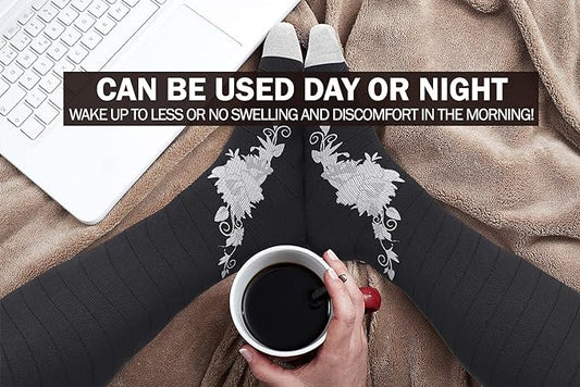 Physix Gear Compression Socks 20-30 mmHg - Men & Women - Running, Nurses, Shin Splints, Flight, Travel