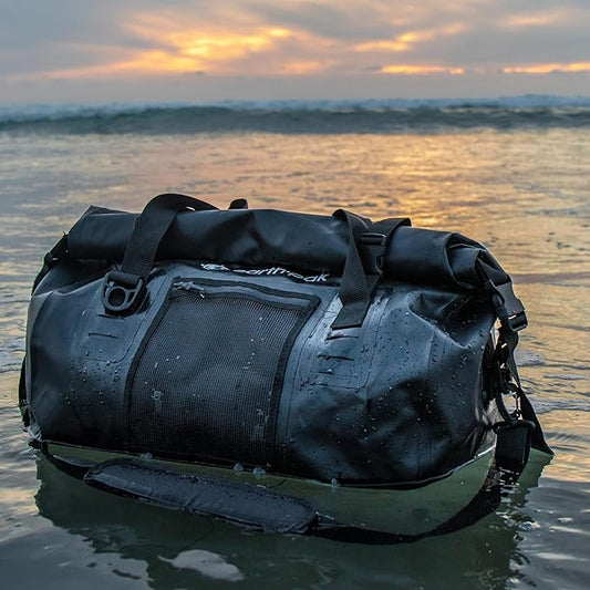 Earth Pak Waterproof Duffel Bag - Heavy Duty Motorcycle Dry Bag with Large Storage Space Perfect for Traveling, Camping, Kayaking, Fishing & Canoeing Bag 50L/70L/90L/120L Sizes