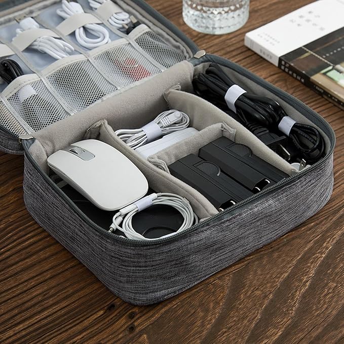 Organizer Case Small Electronic Devices USB Charger Accessories Mouse Phone Cable SD Power Bank Earphone