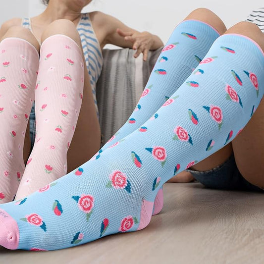 LEVSOX Compression Socks Women and Men, 20-30mmHg, Best for Nurses, Travel, Pregnancy