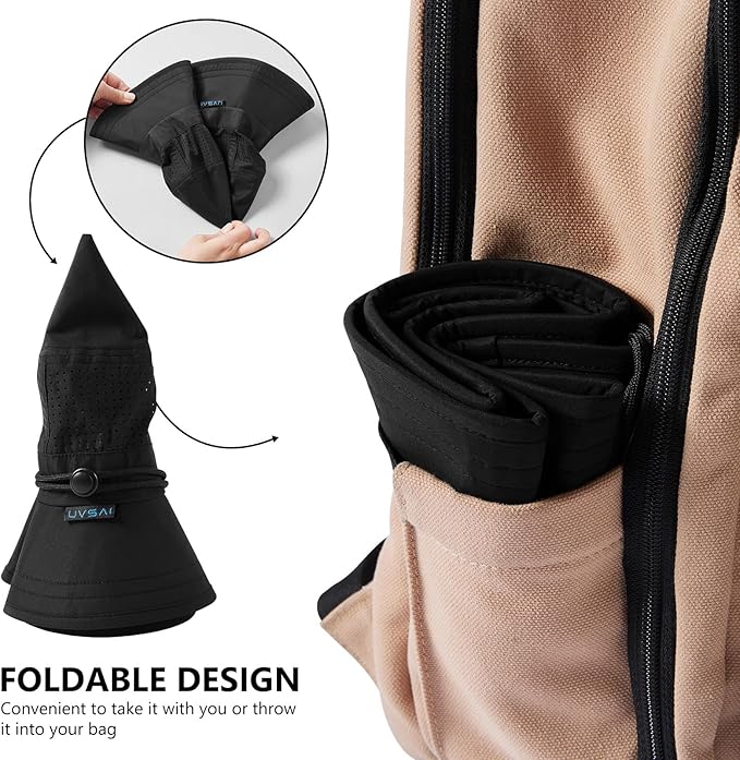 UPF 50+ Bucket Sun Hat with Laser Perforated Mesh Cooling Adjustable Breathable Lightweight for Outdoor Men Women