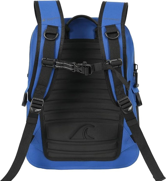 Breakwater Supply™ Waterproof IP68 Submersible Backpack with Airtight Zippers | Laptop Travel Outdoors | Fogland 25L 20L 15L