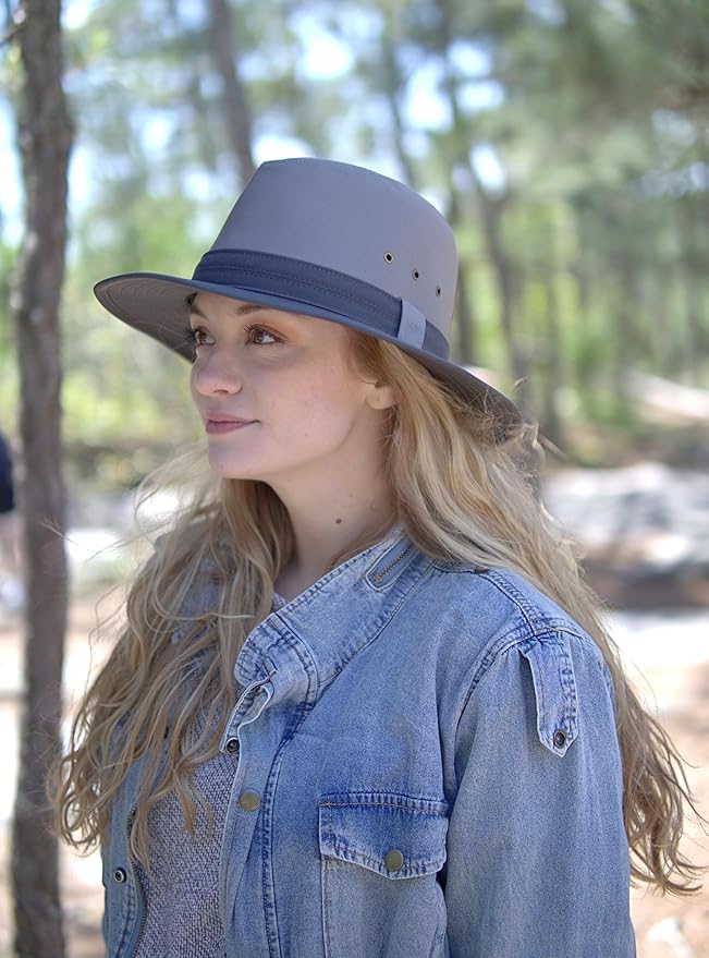 Bryce Wide Brim Safari Sun Hat – UPF 50+, Quick Dry | Fishing Hat for Women and Men