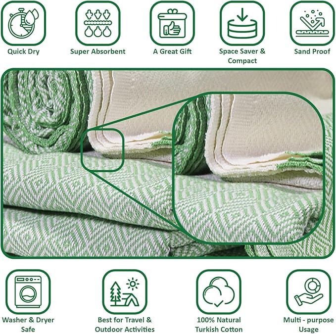 40x70, Personalized Beach Towel, Beach Bachelorette, Personalized Gifts, Bridesmaid Gifts, Girls Trip, Gift for Her, Wedding Gifts, Home Decor, Bridal Party, Beach Towel (Green)