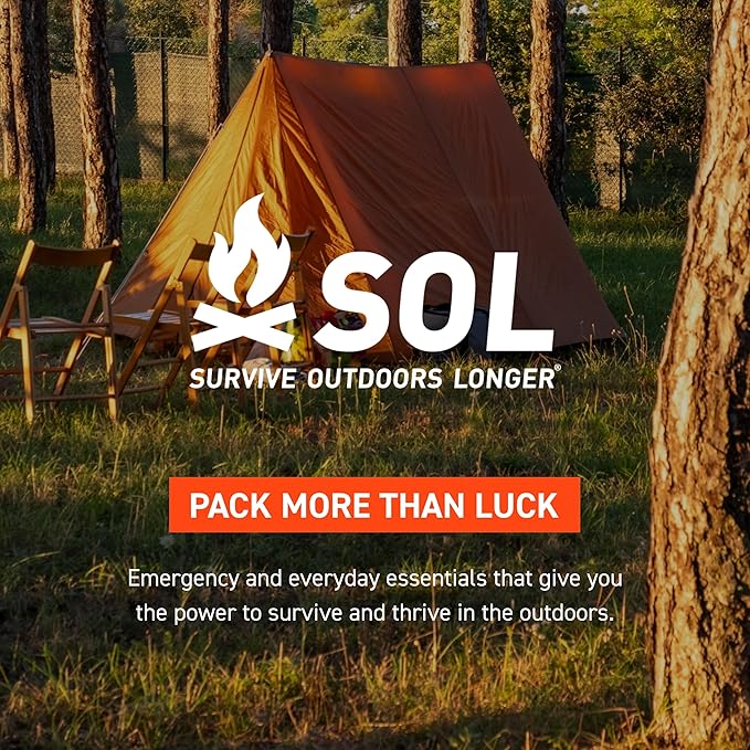 S.O.L. Venture 3000 Rechargeable LED Camping Light with Power Bank